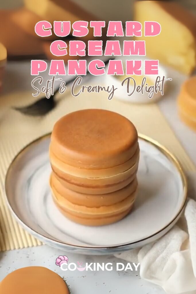 Custard cream pancake - – Soft & Creamy Delight