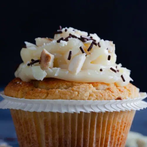 Gluten Free Coconut Almond Flour Muffins w Coconut Pastry Cream