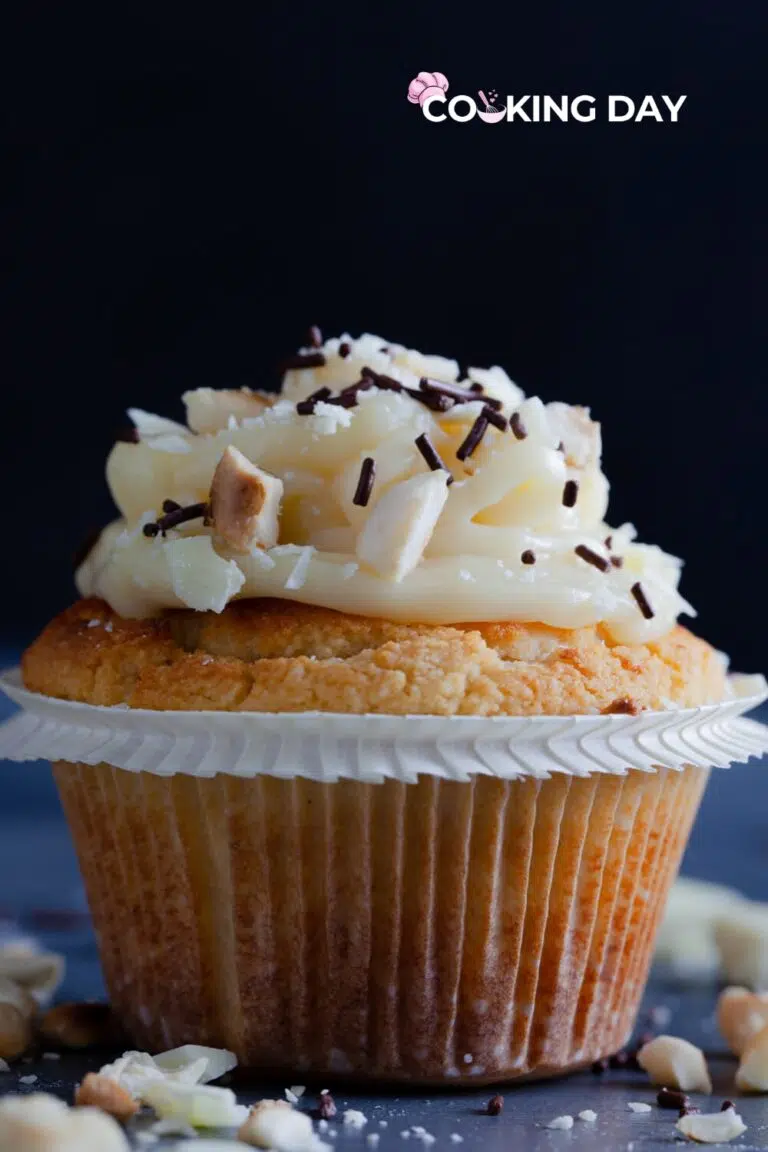 Gluten Free Coconut Almond Flour Muffins w Coconut Pastry Cream