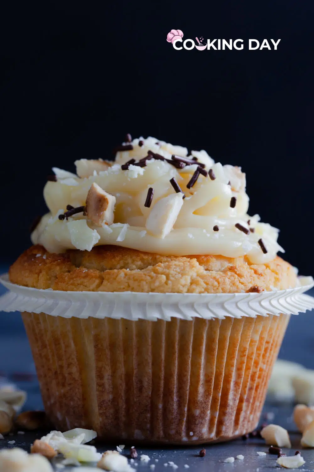 Gluten Free Coconut Almond Flour Muffins w Coconut Pastry Cream