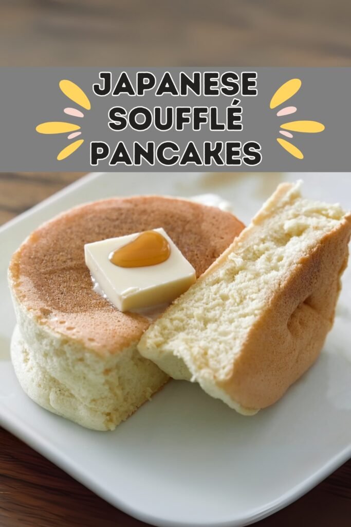 Japanese Soufflé Pancakes – Light, Fluffy, and Delicious! 🥞☁️