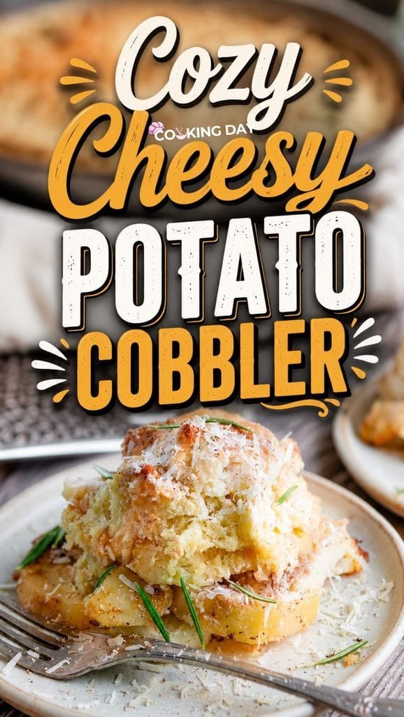Cozy Cheesy Potato Cobbler