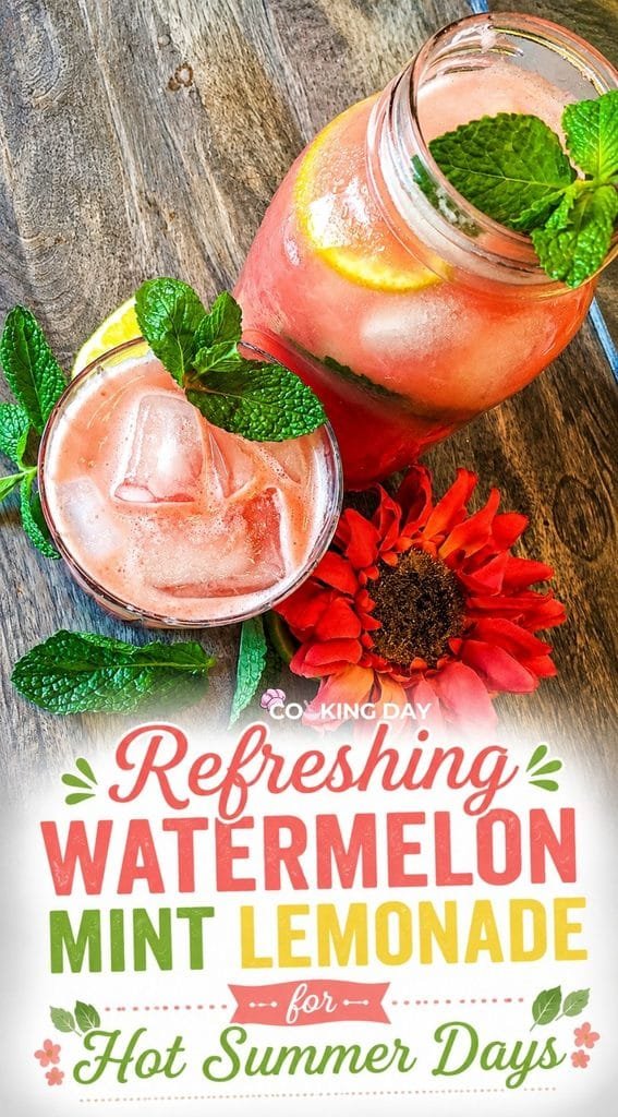 Refreshing Watermelon Mint Lemonade for Hot Summer Days