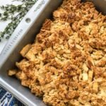 Baked Cinnamon Apple Crisp (Gluten-Free & Refined Sugar-Free)