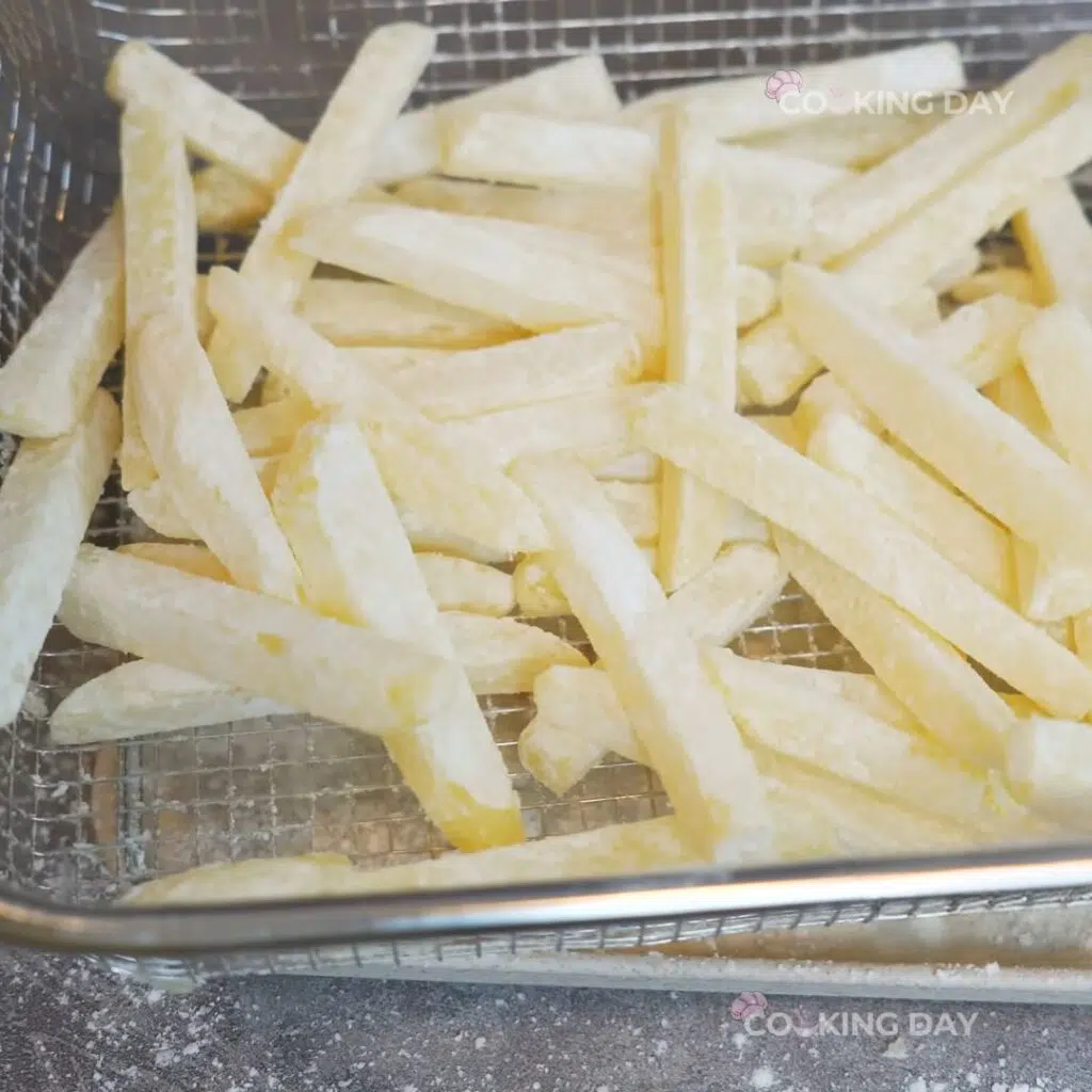 Coat & Chill for Maximum Crispiness - Perfectly Crispy Homemade French Fries – Golden & Crunchy 1
