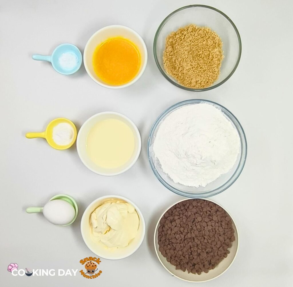 Ingredients Chocolate Chip Muffins Recipe - Cooking day