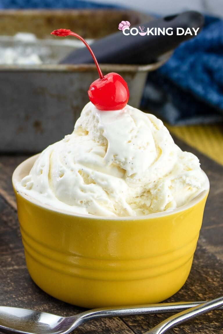 No-Churn Vanilla Ice Cream – Ultra Creamy & Incredibly Easy!