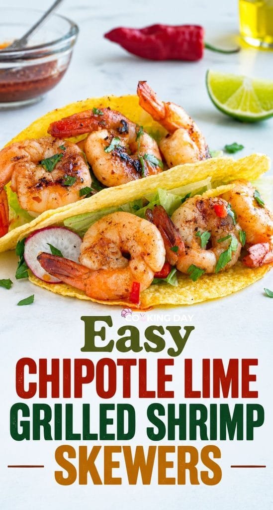 Easy Chipotle Lime Grilled Shrimp Skewers with Bold Smoky and Zesty Flavor