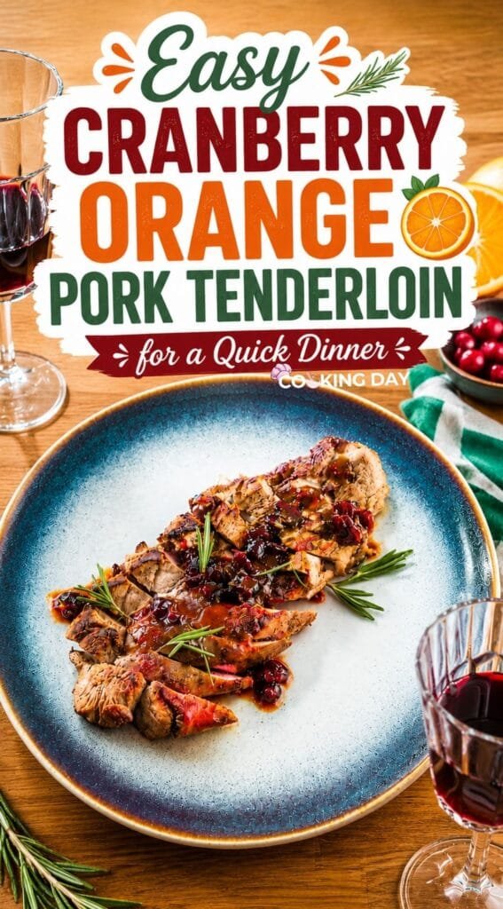 Easy Cranberry Orange Pork Tenderloin for a Quick Dinner