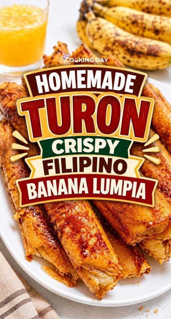 Homemade Turon, Crispy Filipino Banana Lumpia