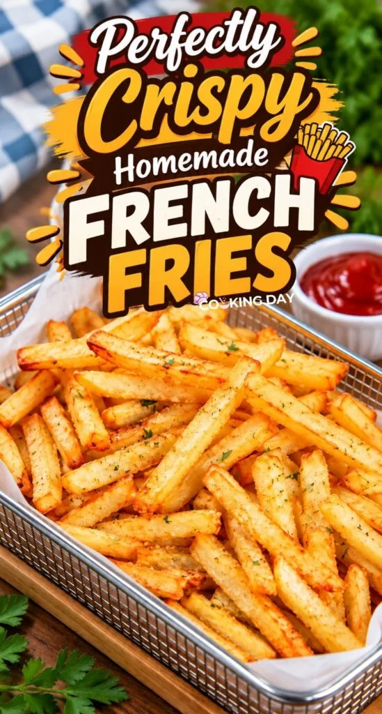 Perfectly Crispy Homemade French Fries