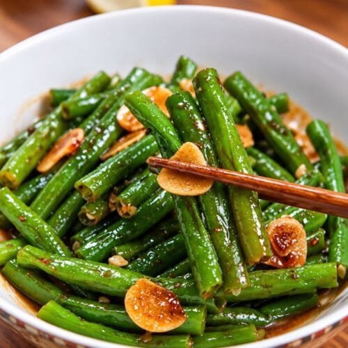Quick Garlic Sesame Green Beans – Easy Vegetable Side Dish