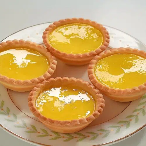 Homemade Egg Tarts – Buttery Crust & Silky Smooth Custard!