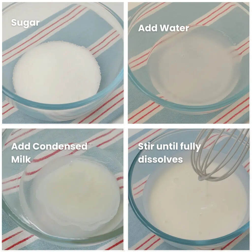 Milk Mixture  - Best Egg tart recipe
