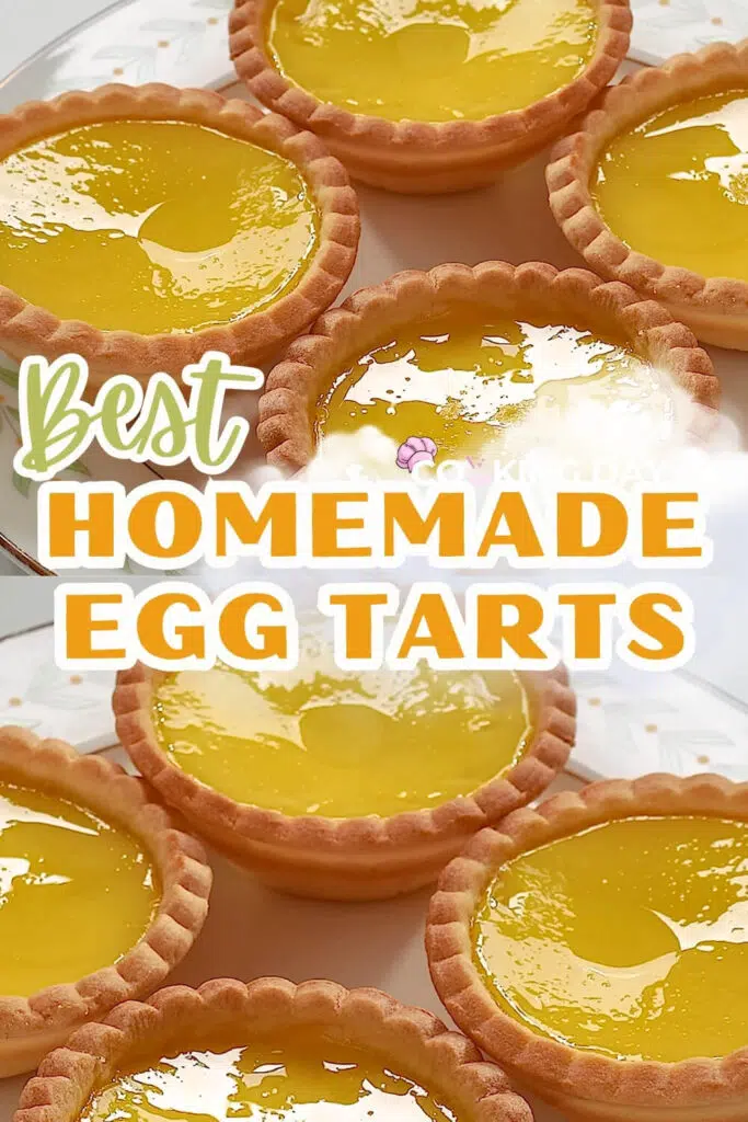Perfect Egg Tarts – Flaky, Creamy & Made from Scratch!