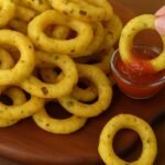 Crispy Garlic Potato Rings- I Had to Stop Myself From Eating the Whole Batch