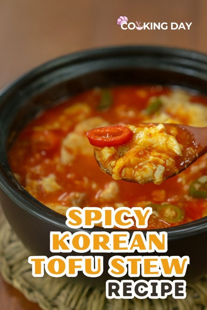Hot & Spicy Korean Tofu Stew – A Steamy Bowl of Comfort