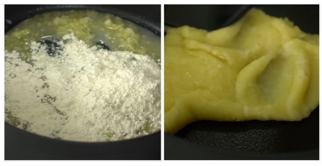 Make the Garlic Butter Base-Garlic Potato Rings