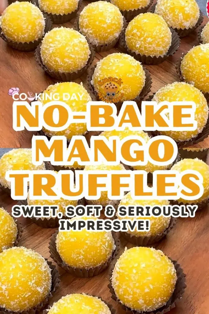 No-Bake Mango Truffles – Sweet, Soft & Seriously Impressive!
