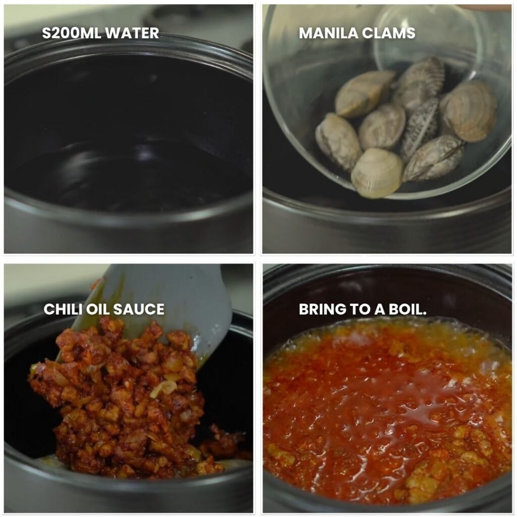 Spicy Korean Tofu Stew- Build the Tofu Stew