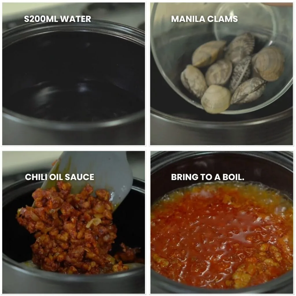 Spicy Korean Tofu Stew- Build the Tofu Stew
