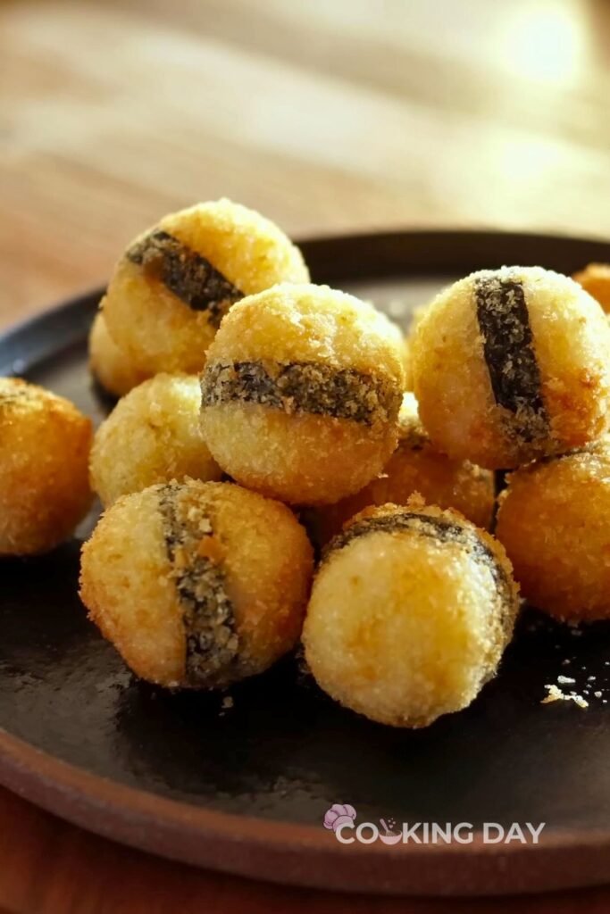 Crispy Tuna Kimchi Rice Balls – Cheesy, Golden & Packed with Flavor!