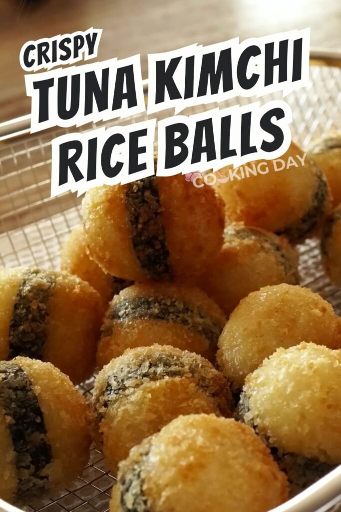Crispy Tuna Kimchi Rice Balls – Cheesy, Golden & Packed with Flavor!