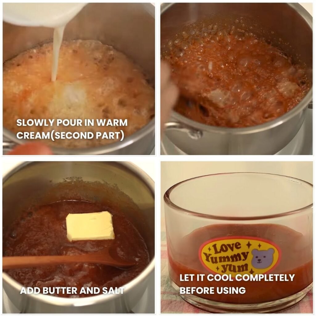 Make the Caramel Sauce -1 - Caramel Ice Cream – The Ultimate Sweet & Creamy Treat