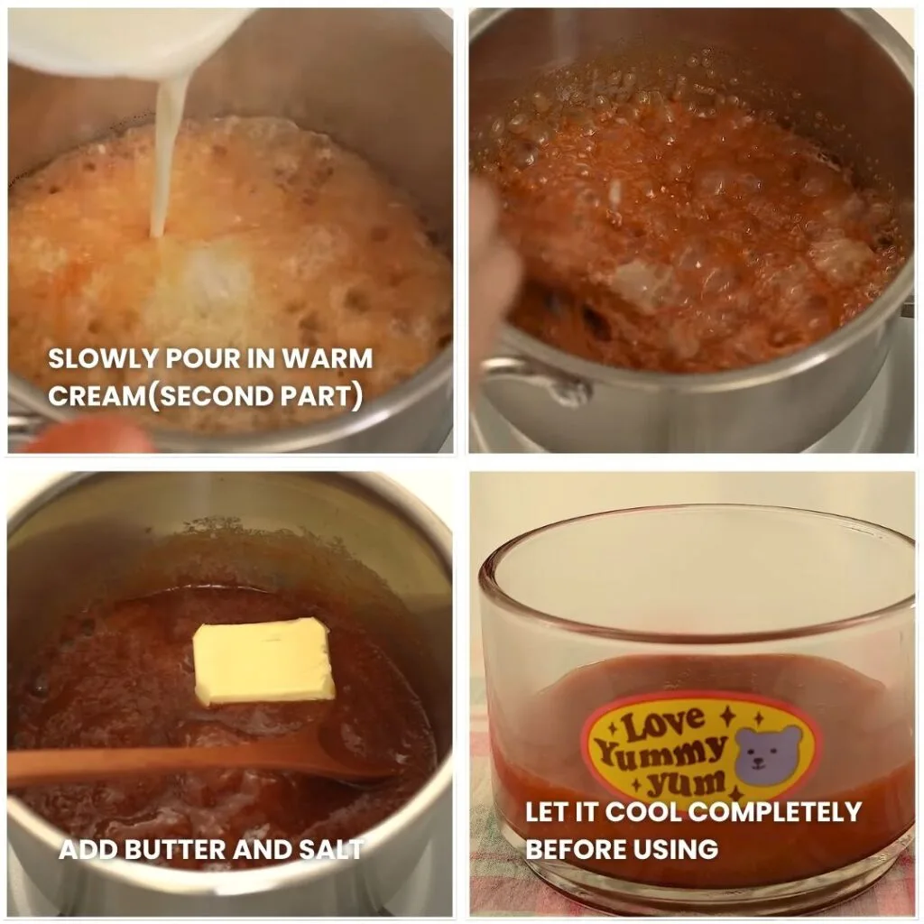 Make the Caramel Sauce -1  - Caramel Ice Cream – The Ultimate Sweet & Creamy Treat
