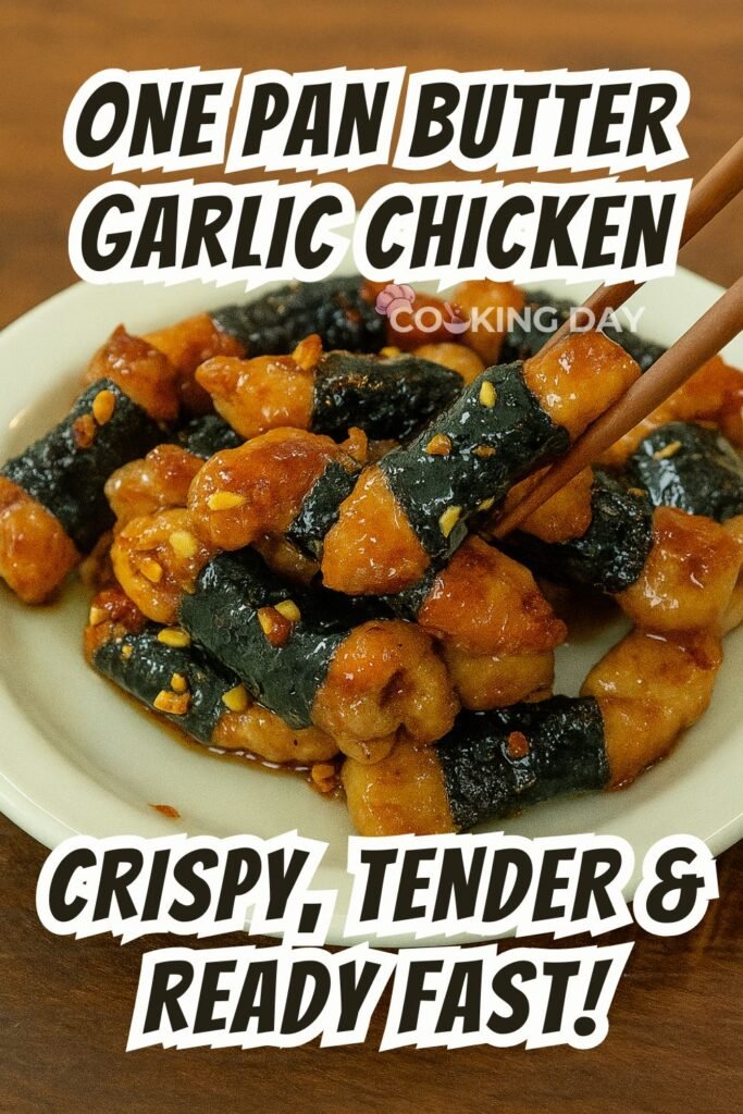 One Pan Garlic Butter Chicken – Crispy, Tender & Ready Fast!