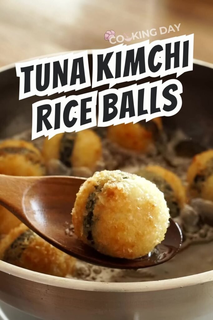 Pan-Fried Tuna Kimchi Rice Balls – Golden & Flavor-Packed!