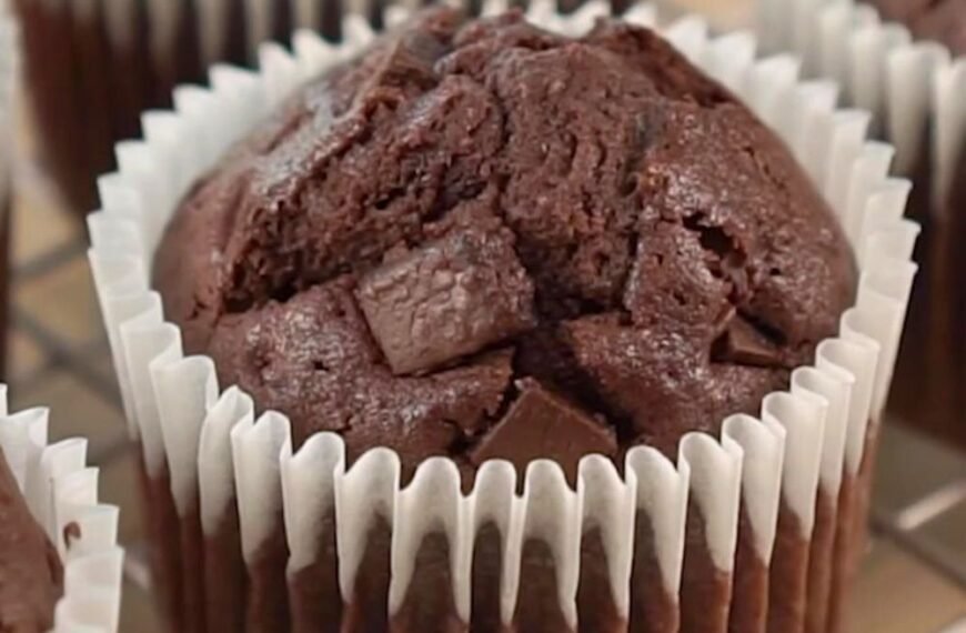 Soft & Moist Chocolate Chip Muffins – Just Like the Coffee Shop!