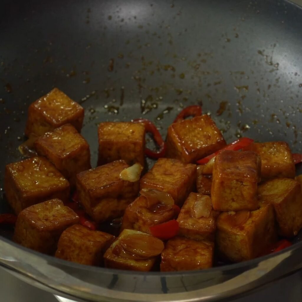 Coat the Tofu  – This Basil Tofu Hits Different
