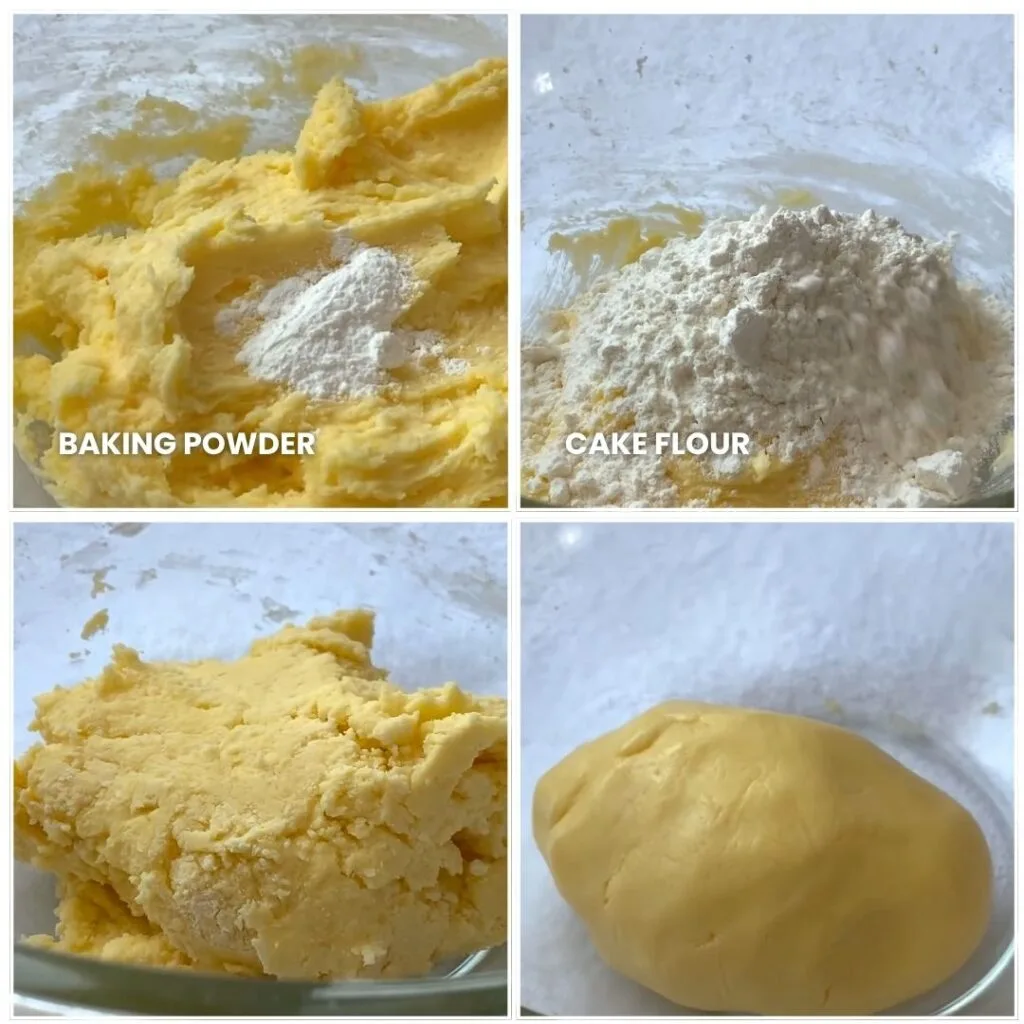 Dry Ingredients Time - Crispy Butter Crack Cookies