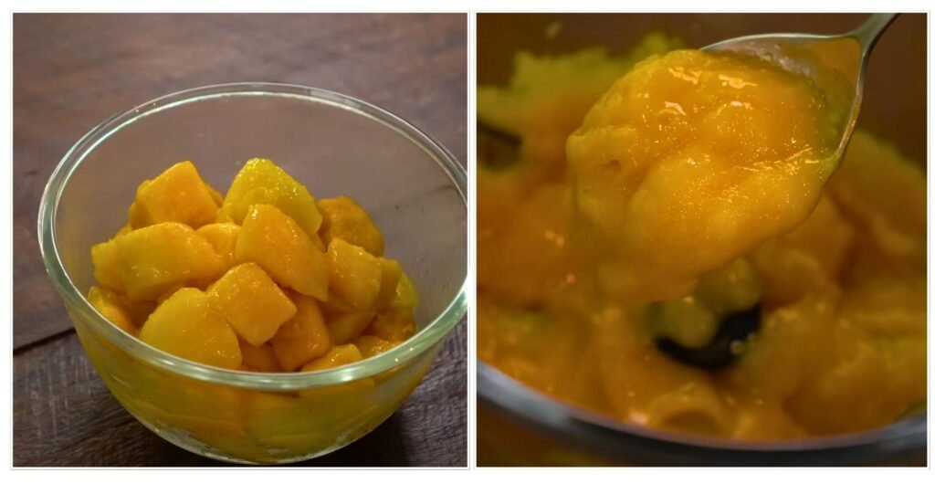 Make Mango Puree-3-Ingredient Creamy Mango Ice Cream