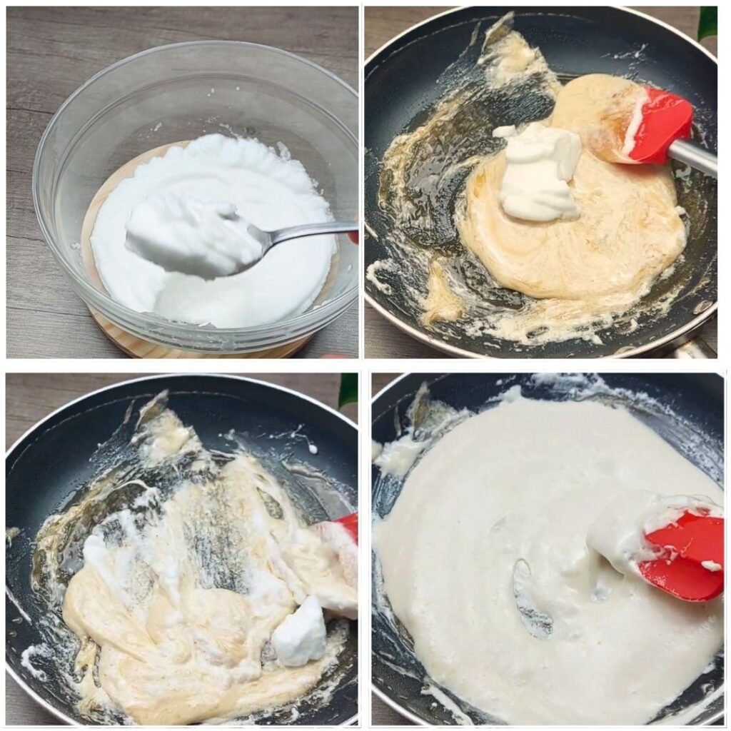 Mix Syrup with Egg Whites- 4-Ingredient No-Bake Peanut Nougat (No Flour, No Oven!)