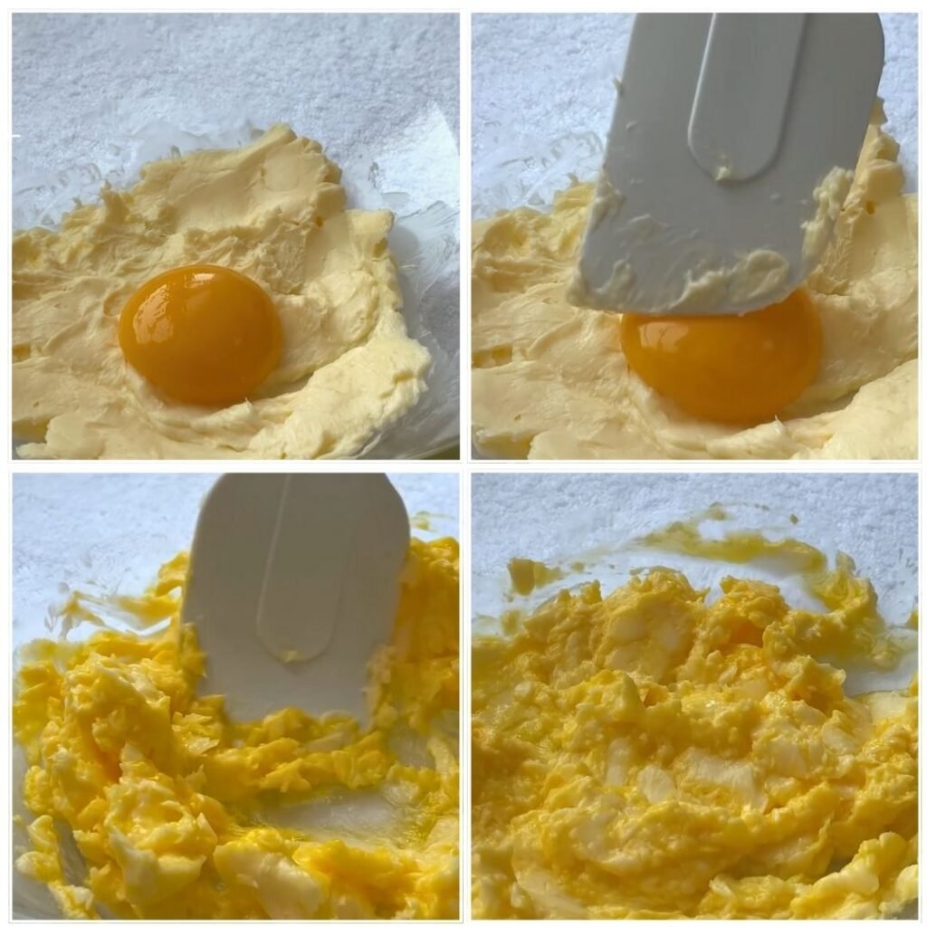 Mix Wet Ingredients - Crispy Butter Crack Cookies
