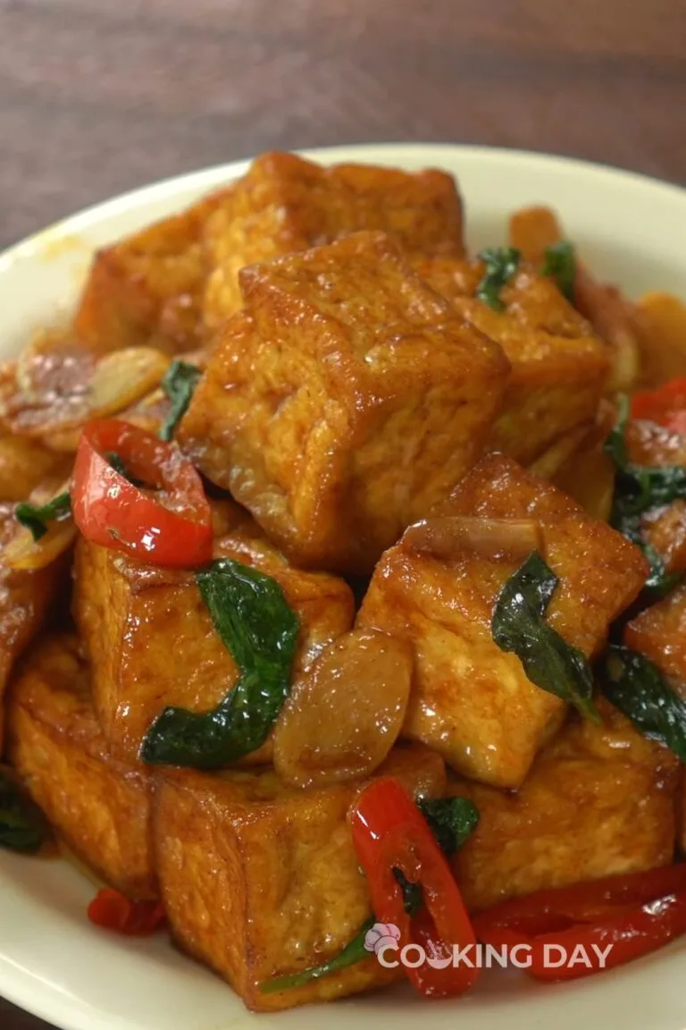 Spicy Basil Tofu – A Bold & Flavorful Plant-Based Stir-Fry