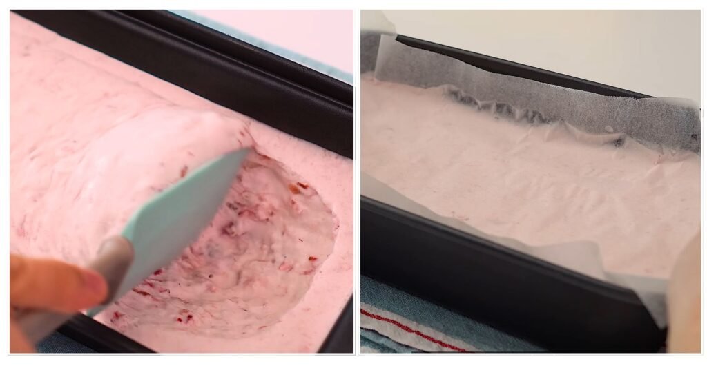 Stir & Final Freeze - Sweet & Simple Strawberry Ice Cream