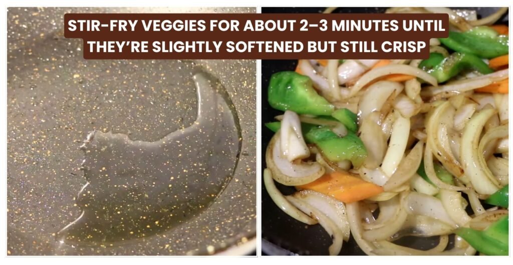 Stir-Fry the Veggies - Garlic Chicken Stir-Fry