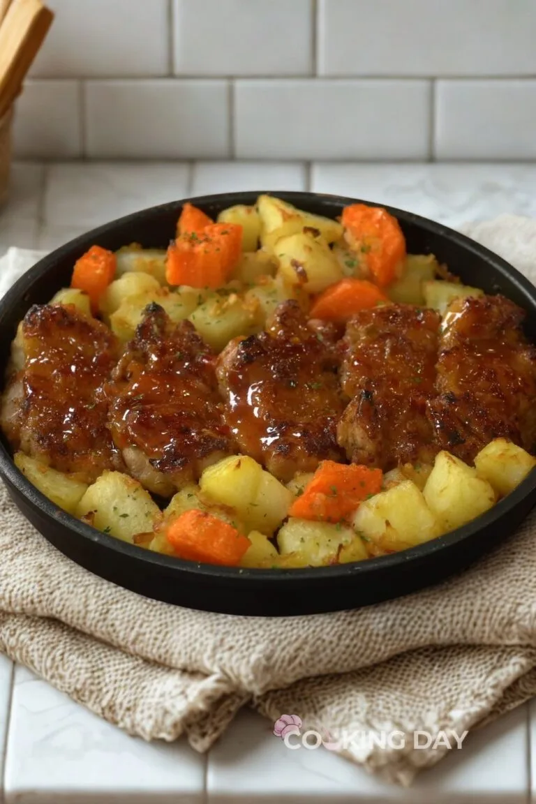 Sweet Chili Chicken Potato Bake – Cozy One-Pan Dinner