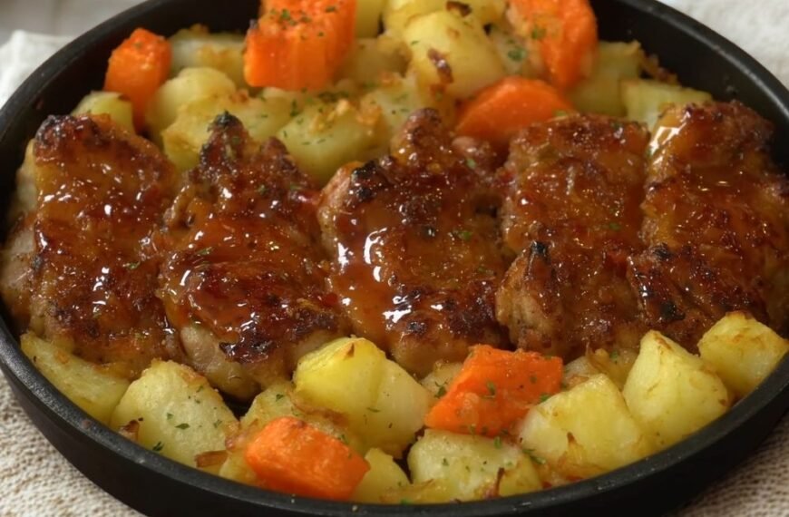 Sweet Chili Chicken Potato Bake – Cozy One-Pan Dinner
