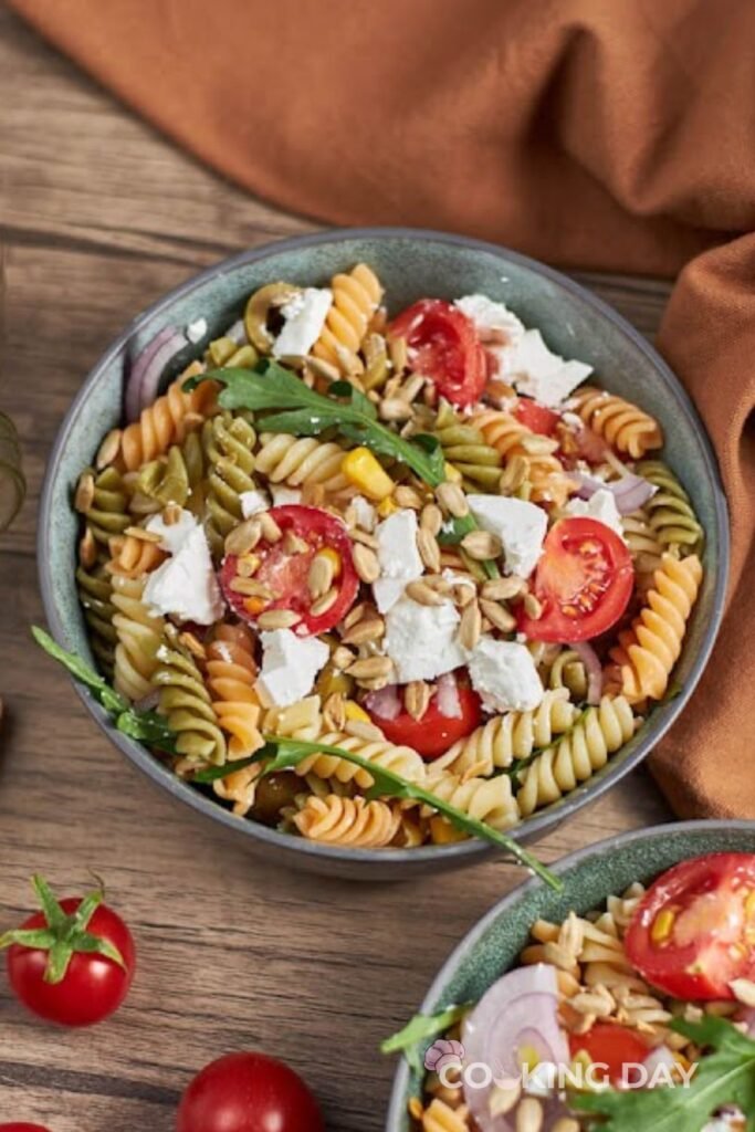 Antipasto-Inspired Pasta Salad with Homemade Italian Vinaigrette