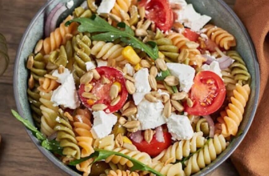 Antipasto-Inspired Pasta Salad with Homemade Italian Vinaigrette