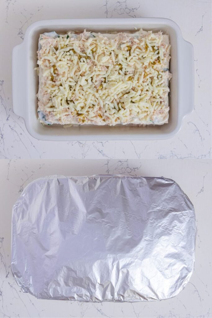 Bake-Creamy White Chicken Spinach Lasagna – A Comfort Food Classic with Pesto!