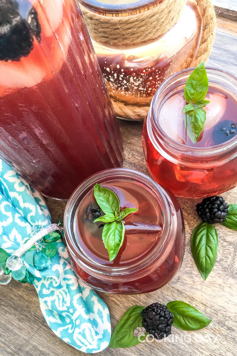 Blackberry Basil Iced Tea – Fresh, Fruity & Made in the Instant Pot