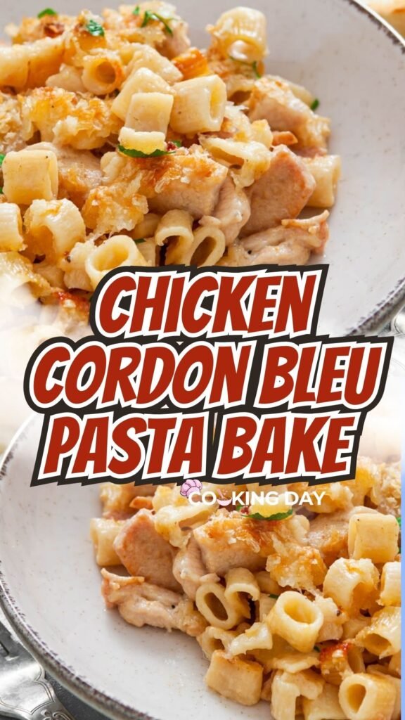 Cheesy Chicken Cordon Bleu Pasta – Comfort Food Made Easy!