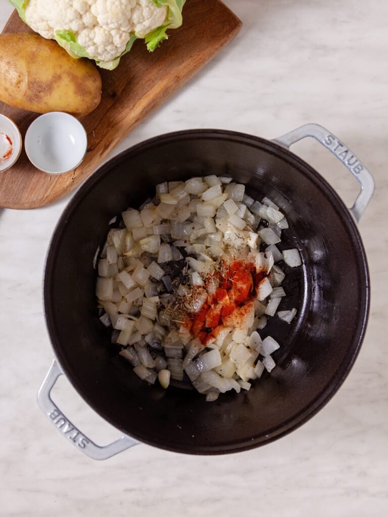 Add Spices -Potato Cauliflower Soup – Creamy, Cozy & Comfort in a Bowl!