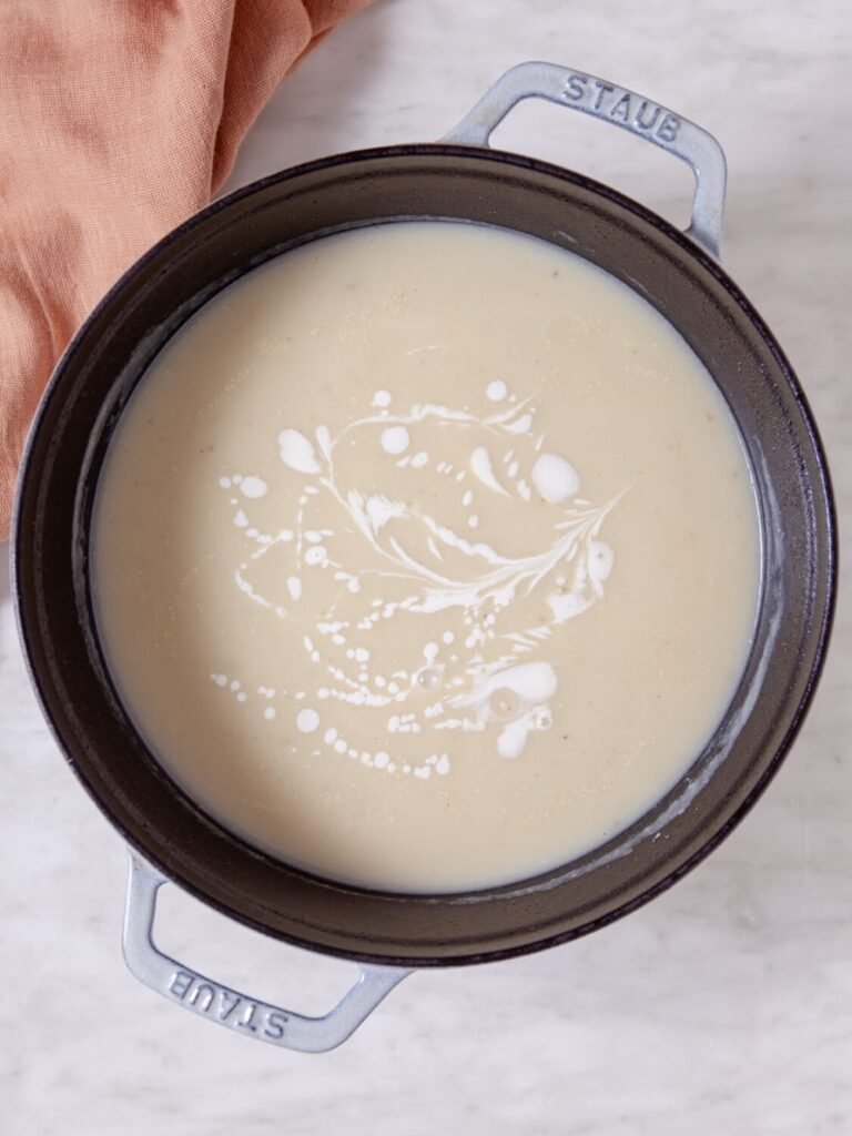 Finish with Cream -Potato Cauliflower Soup – Creamy, Cozy & Comfort in a Bowl!