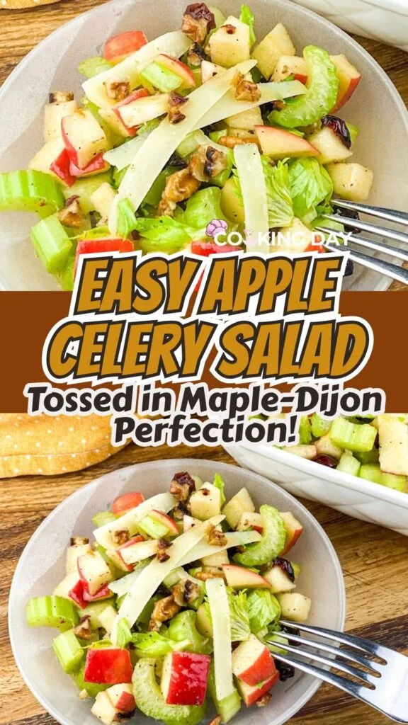 Easy Apple Celery Salad – Tossed in Maple-Dijon Perfection!